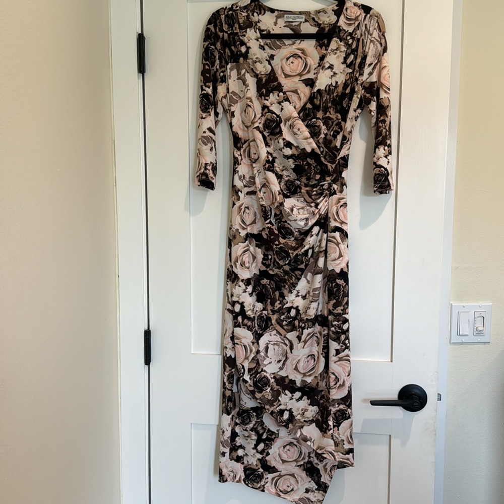 Lilac Clothing floral maternity dress size small